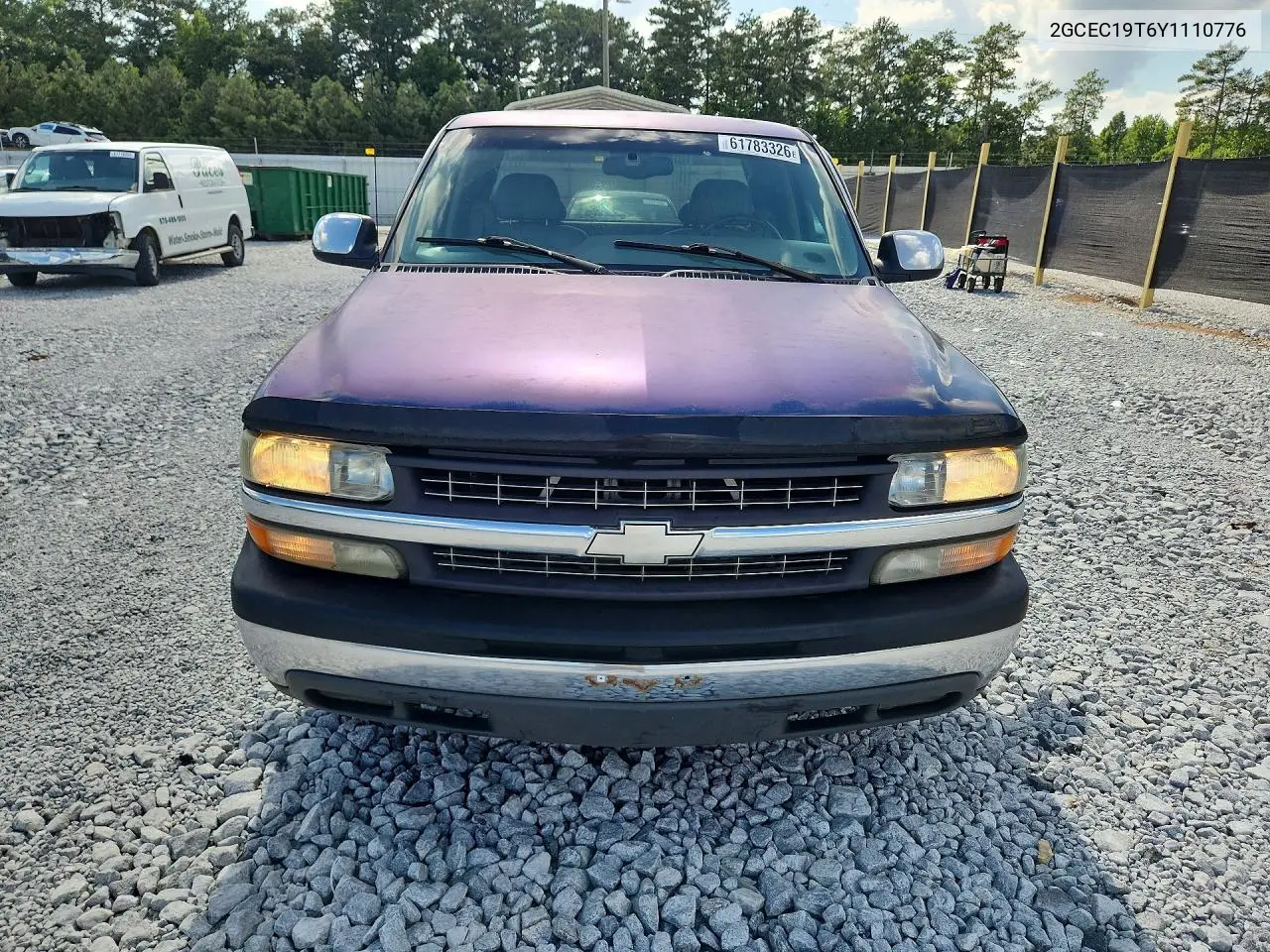 2000 Chevrolet Silverado C1500 VIN: 2GCEC19T6Y1110776 Lot: 61783326