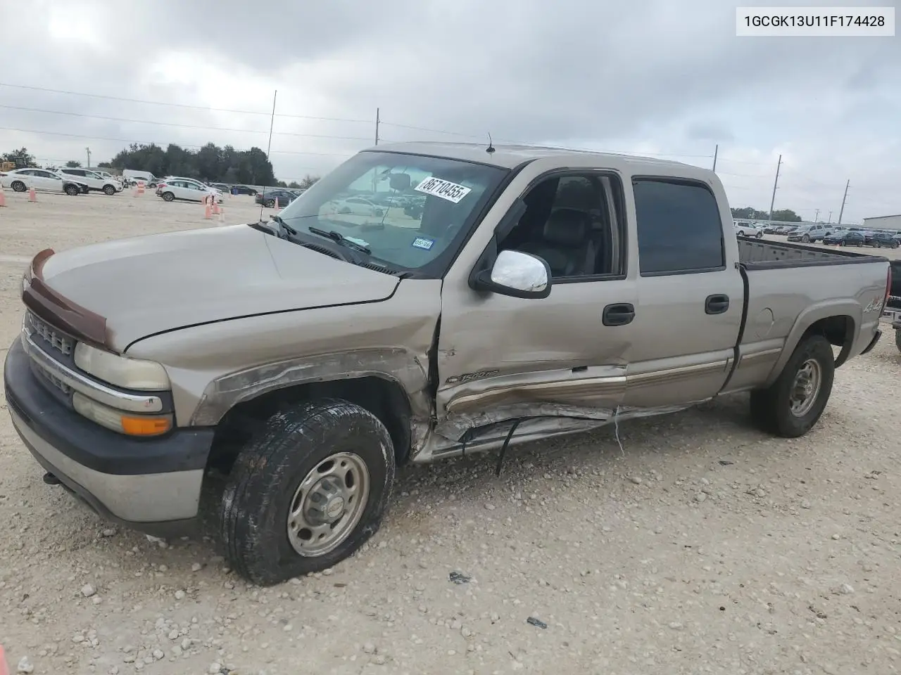 1GCGK13U11F174428 2001 Chevrolet Silverado K1500 Heavy Duty