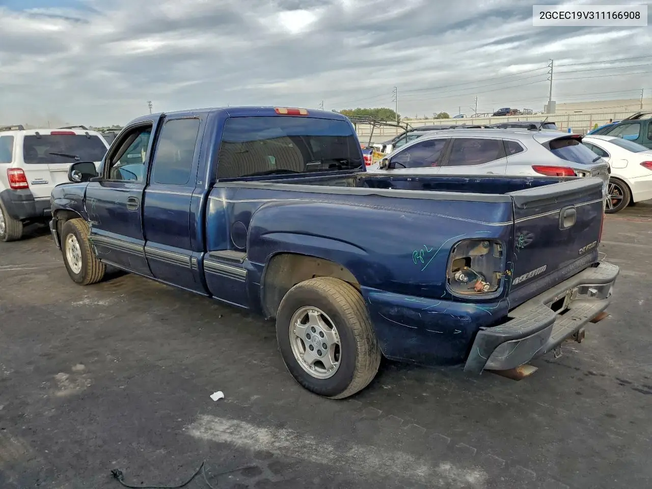 2GCEC19V311166908 2001 Chevrolet Silverado C1500