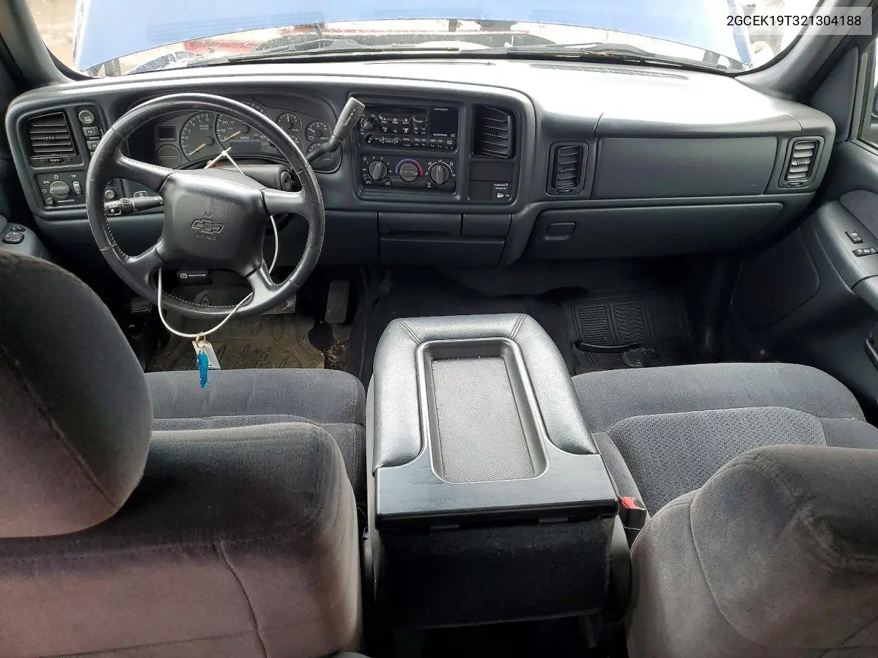 2002 Chevrolet Silverado K1500 VIN: 2GCEK19T321304188 Lot: 56649376