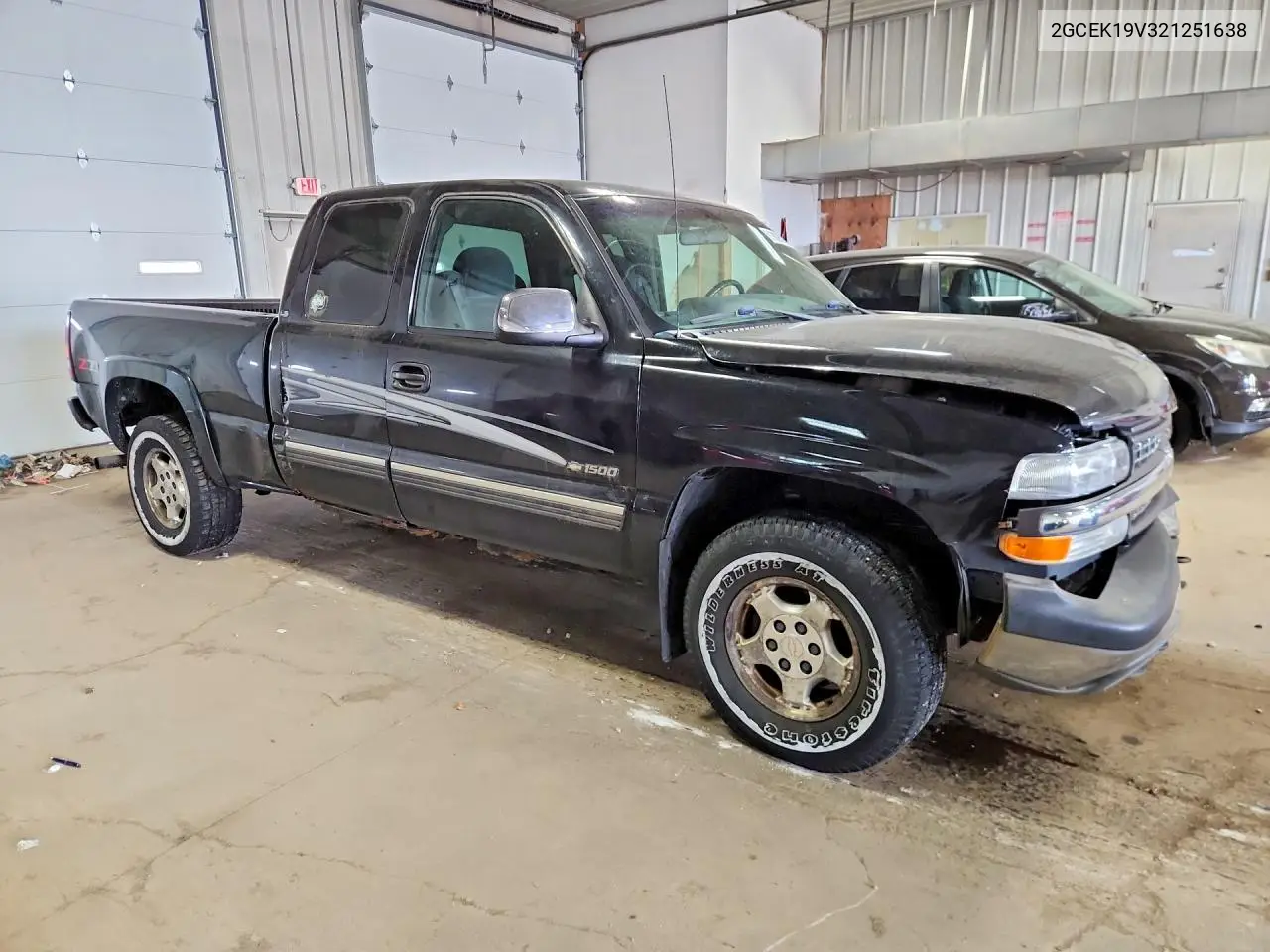 2002 Chevrolet Silverado K1500 VIN: 2GCEK19V321251638 Lot: 61889536