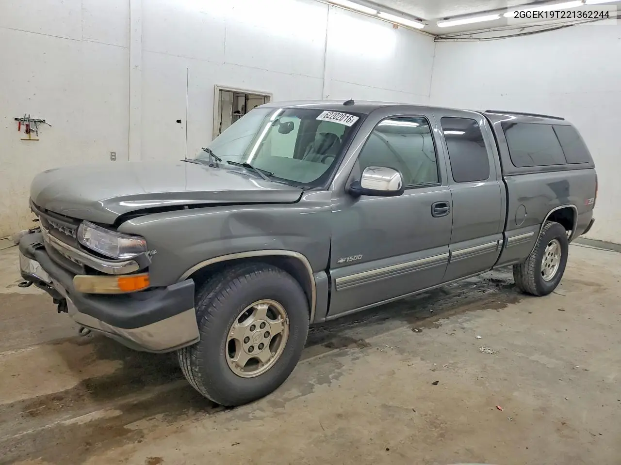 2002 Chevrolet Silverado K1500 VIN: 2GCEK19T221362244 Lot: 62202016