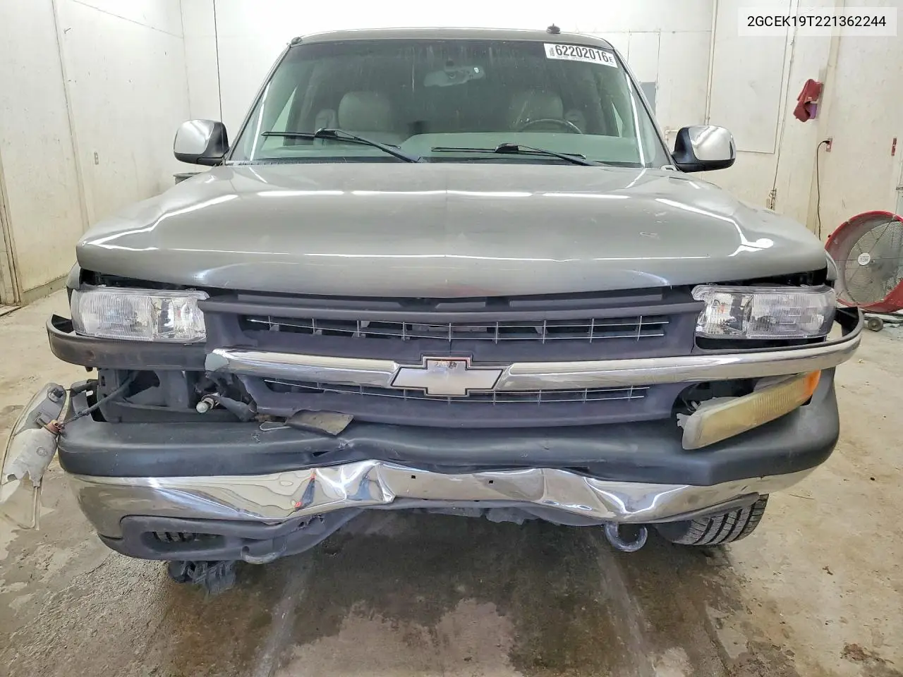 2002 Chevrolet Silverado K1500 VIN: 2GCEK19T221362244 Lot: 62202016