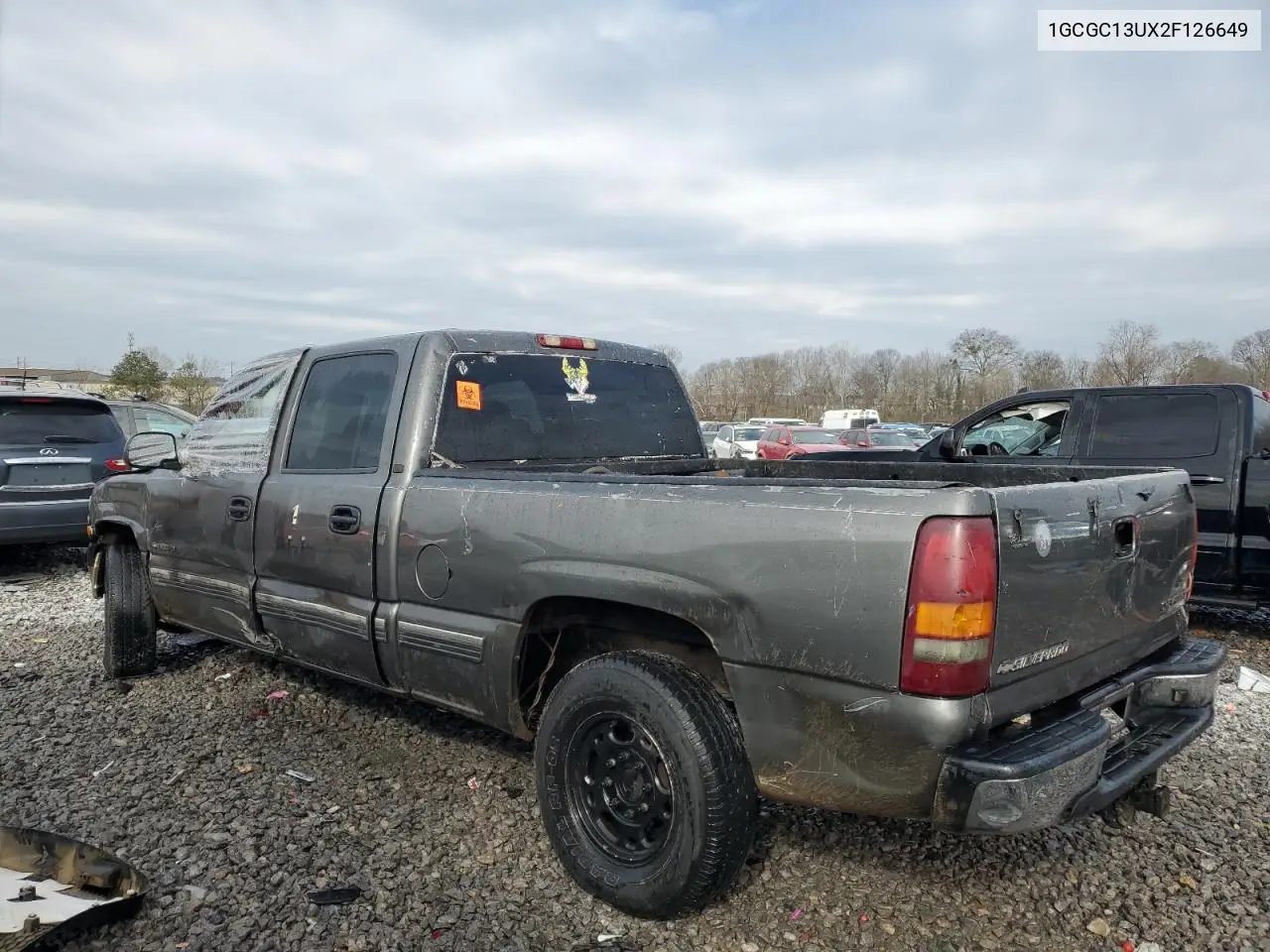 1GCGC13UX2F126649 2002 Chevrolet Silverado C1500 Heavy Duty