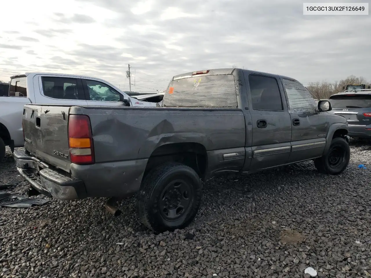 1GCGC13UX2F126649 2002 Chevrolet Silverado C1500 Heavy Duty