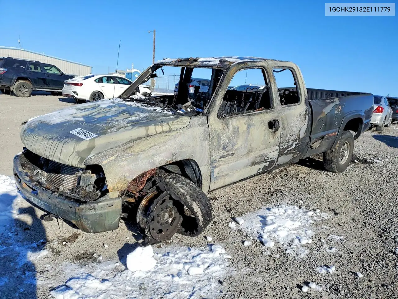2002 Chevrolet Silverado K2500 Heavy Duty VIN: 1GCHK29132E111779 Lot: 76548755