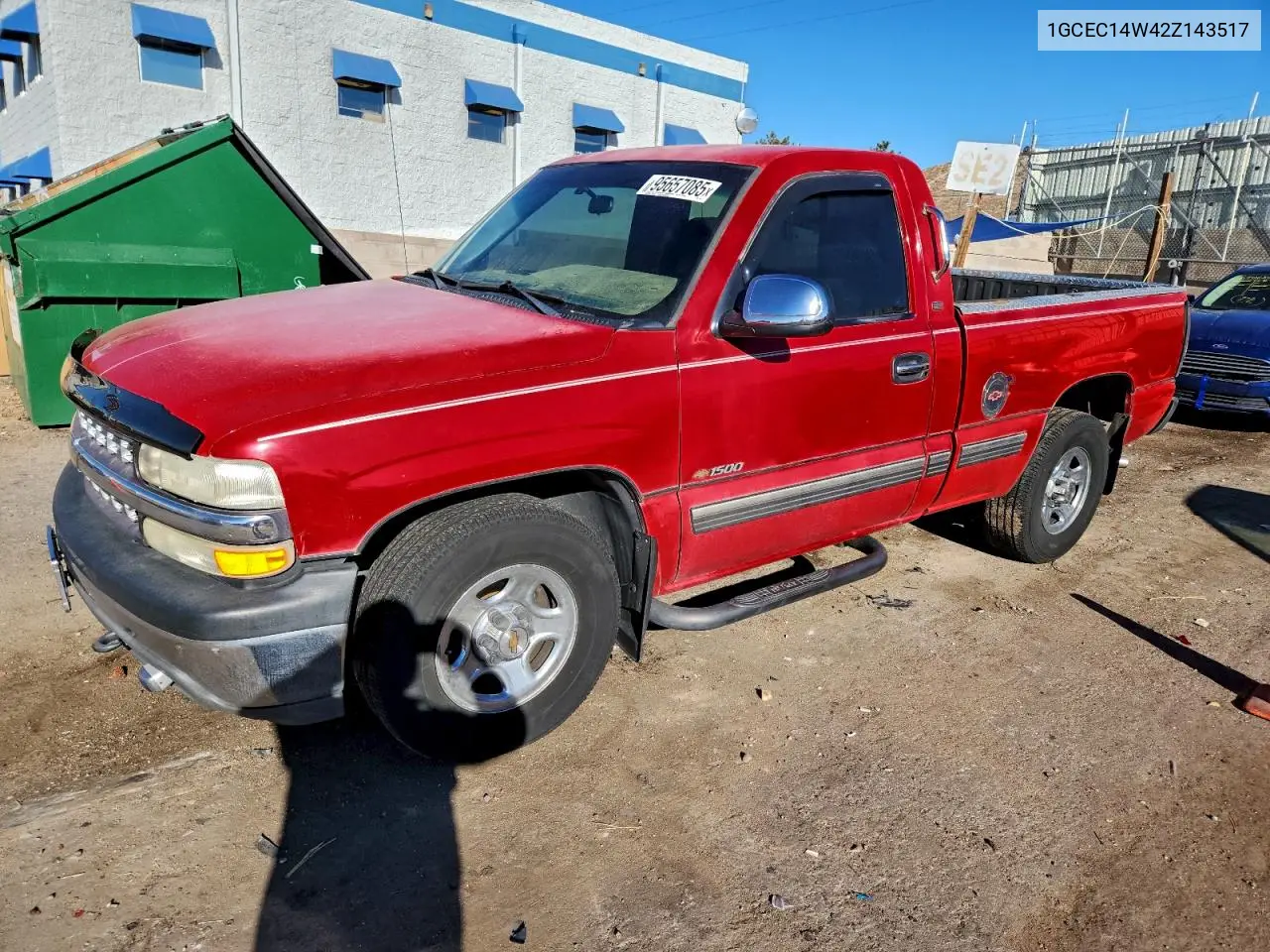 1GCEC14W42Z143517 2002 Chevrolet Silverado C1500