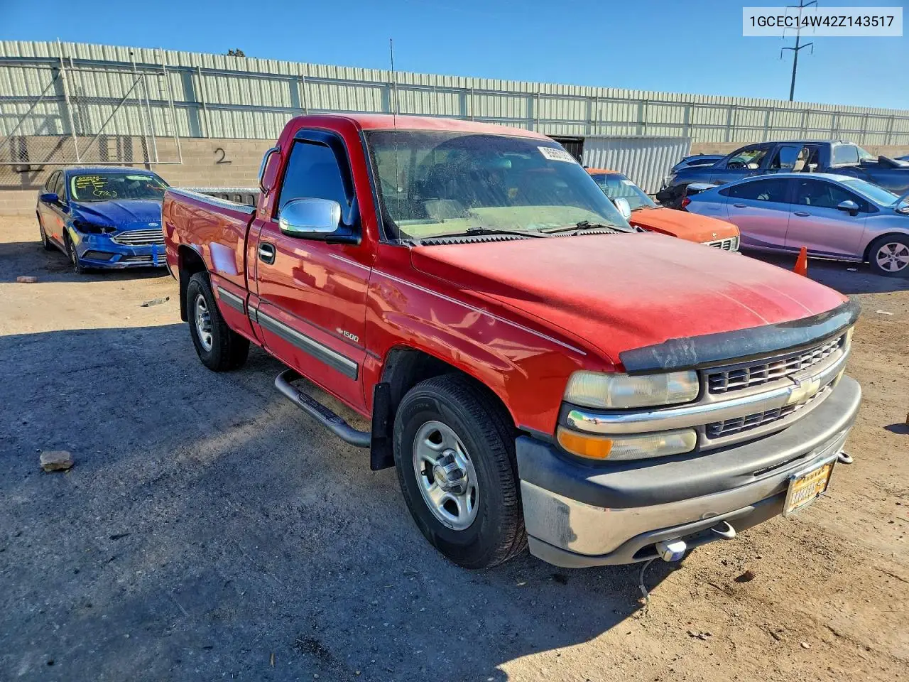 1GCEC14W42Z143517 2002 Chevrolet Silverado C1500