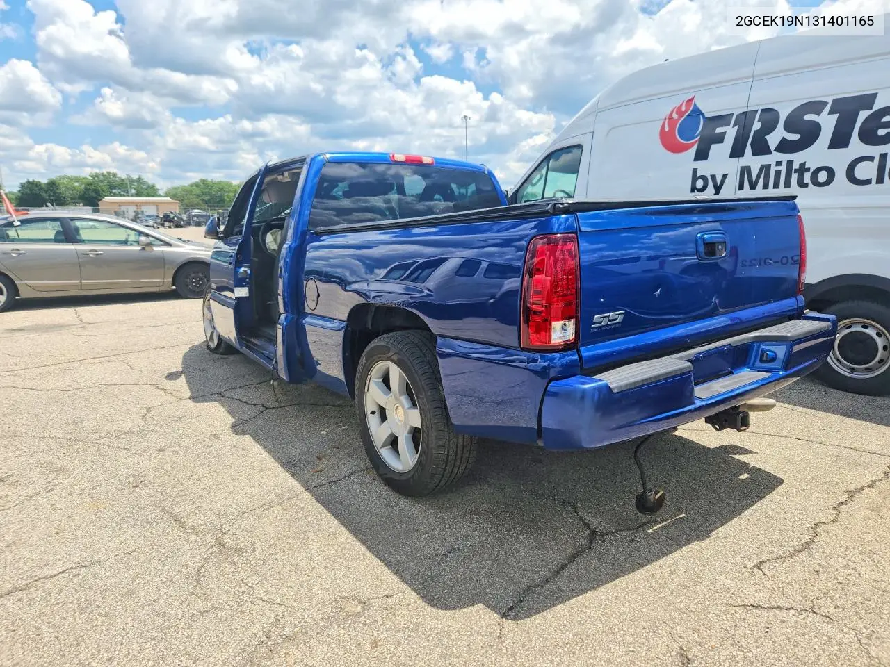 2003 Chevrolet Silverado K1500 VIN: 2GCEK19N131401165 Lot: 58239696