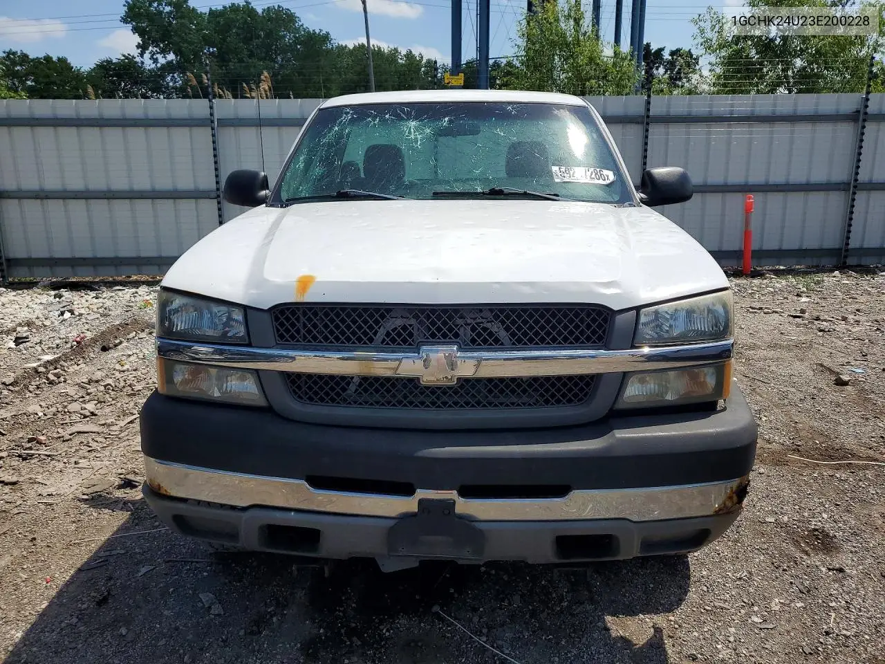 2003 Chevrolet Silverado K2500 Heavy Duty VIN: 1GCHK24U23E200228 Lot: 59237286
