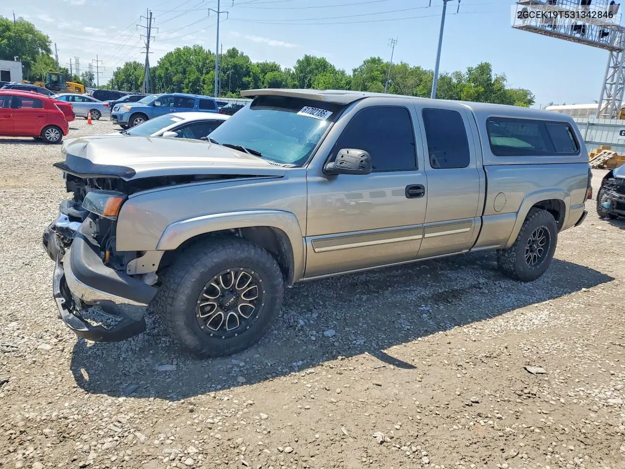 2GCEK19T531342846 2003 Chevrolet Silverado K1500