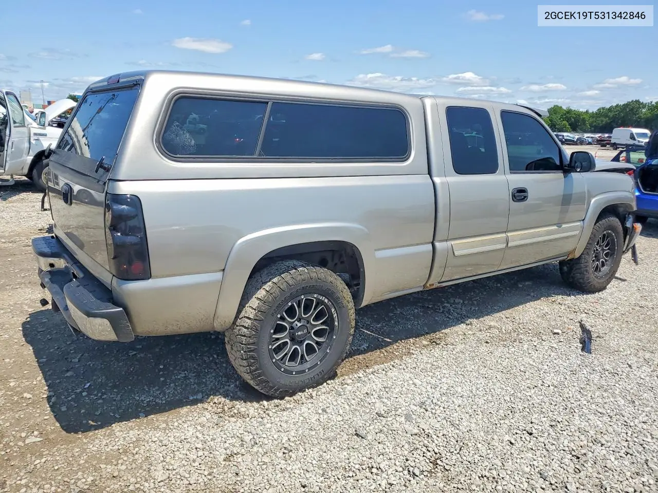 2GCEK19T531342846 2003 Chevrolet Silverado K1500