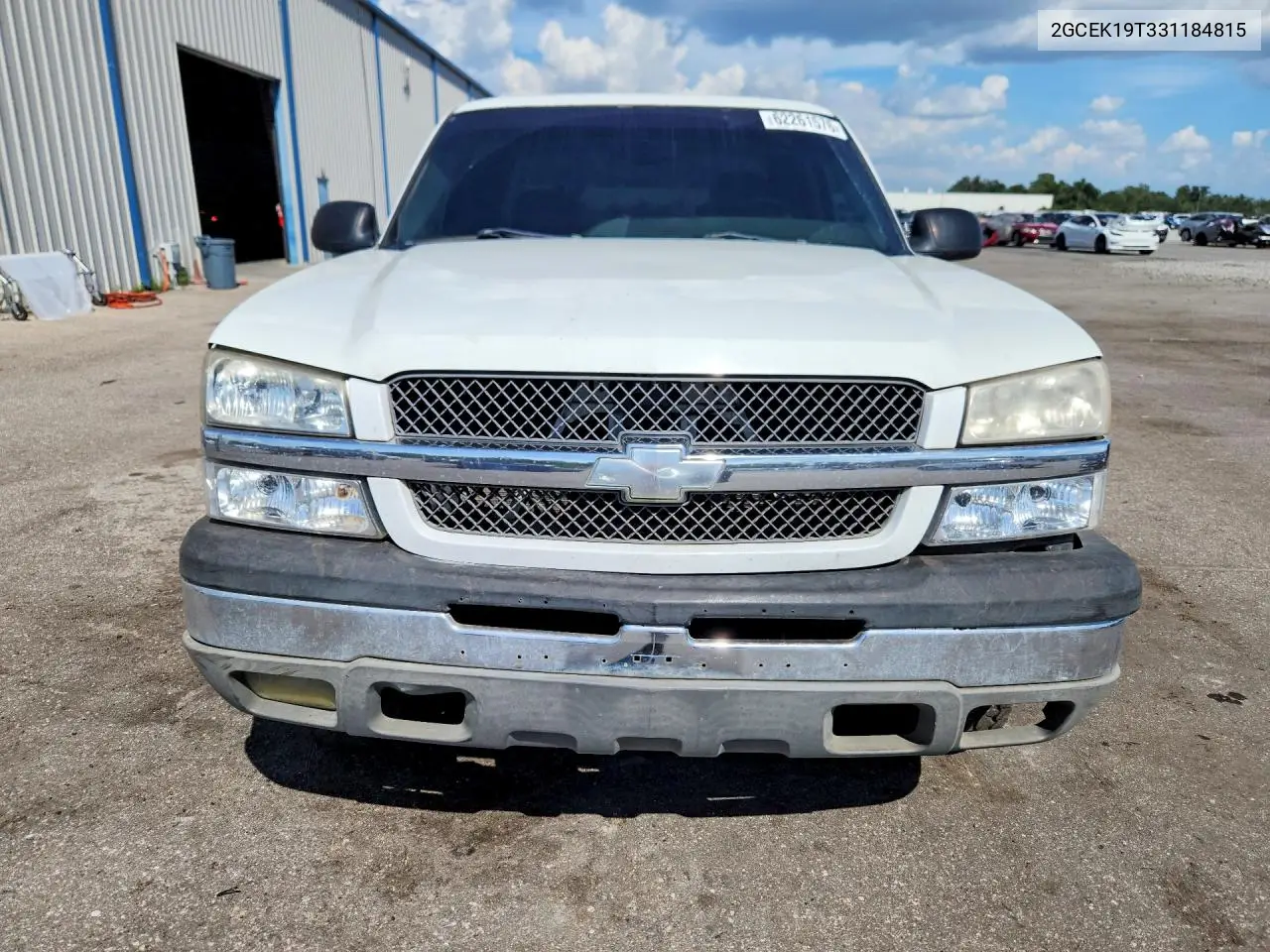 2003 Chevrolet Silverado K1500 VIN: 2GCEK19T331184815 Lot: 62261576