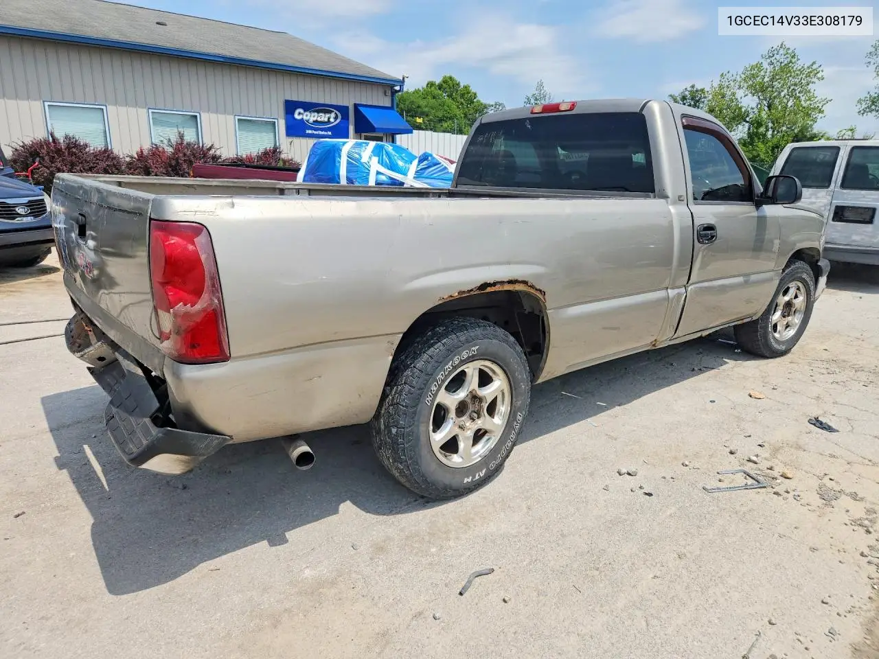 2003 Chevrolet Silverado C1500 VIN: 1GCEC14V33E308179 Lot: 62343116