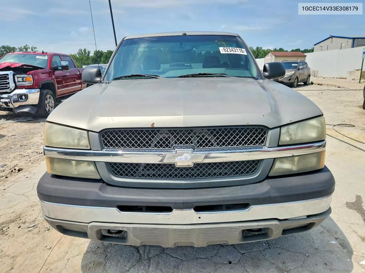 2003 Chevrolet Silverado C1500 VIN: 1GCEC14V33E308179 Lot: 62343116