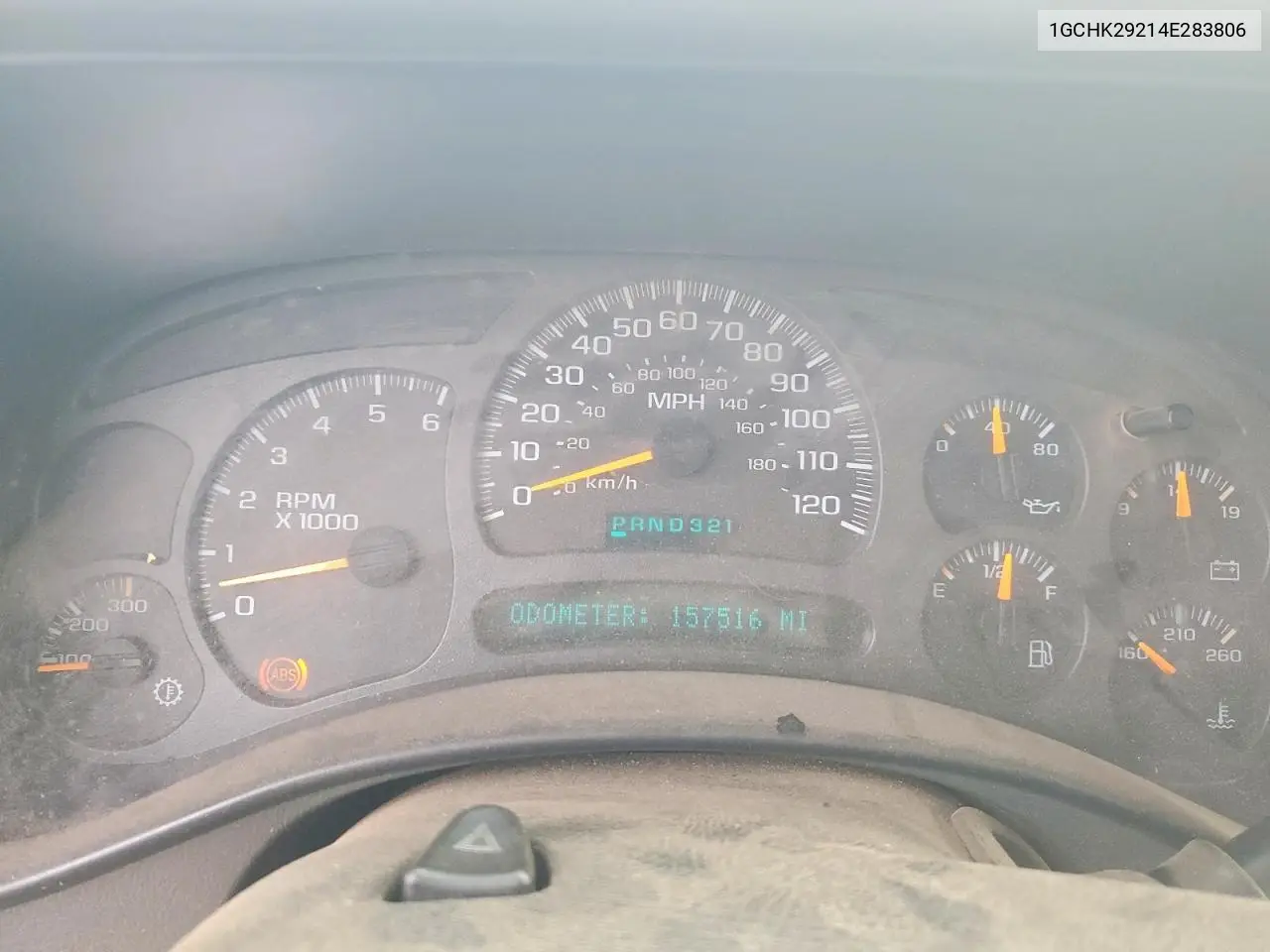 2004 Chevrolet Silverado K2500 Heavy Duty VIN: 1GCHK29214E283806 Lot: 54864506