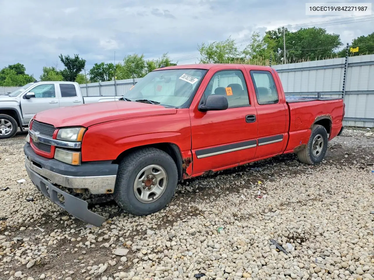 2004 Chevrolet Silverado C1500 VIN: 1GCEC19V84Z271987 Lot: 58782796