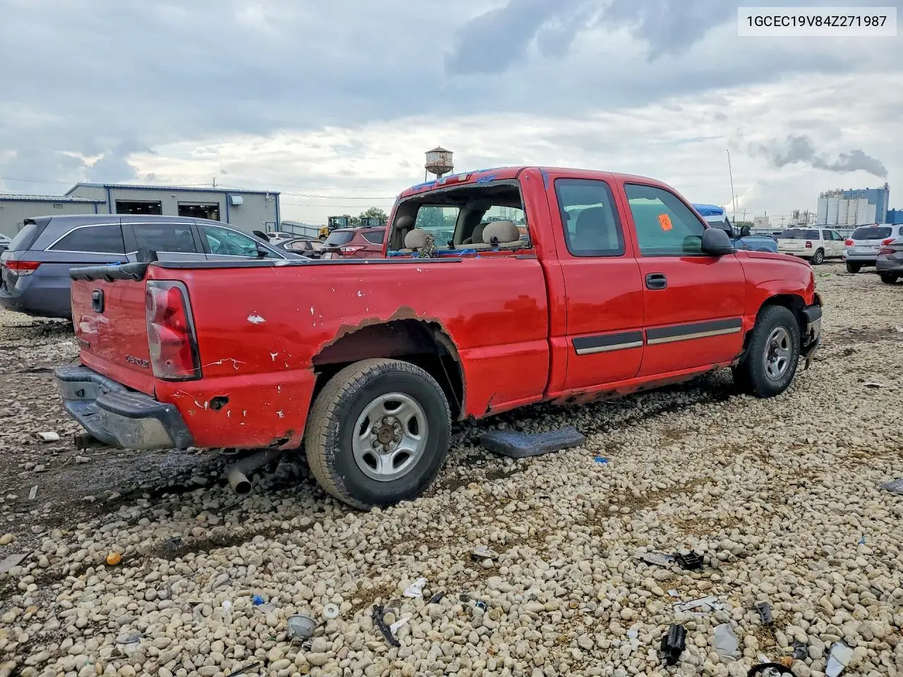 2004 Chevrolet Silverado C1500 VIN: 1GCEC19V84Z271987 Lot: 58782796