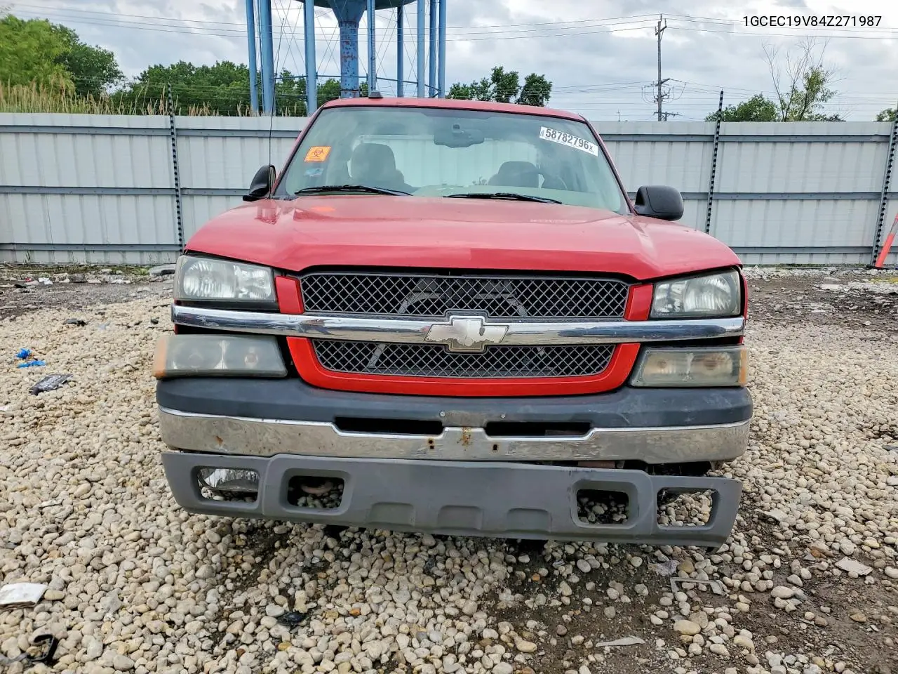 2004 Chevrolet Silverado C1500 VIN: 1GCEC19V84Z271987 Lot: 58782796