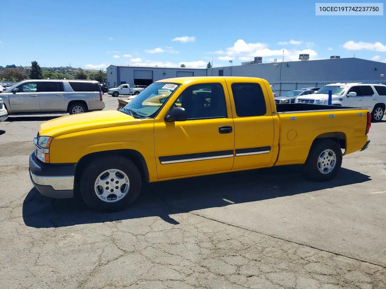2004 Chevrolet Silverado C1500 VIN: 1GCEC19T74Z237750 Lot: 60165596