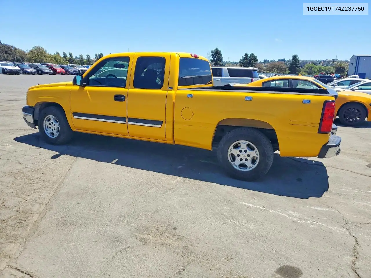 2004 Chevrolet Silverado C1500 VIN: 1GCEC19T74Z237750 Lot: 60165596