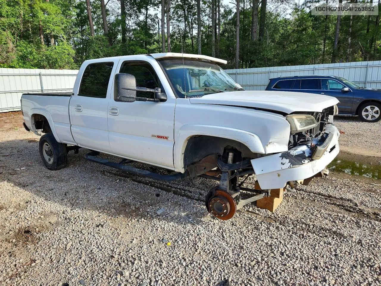 2004 Chevrolet Silverado C2500 Heavy Duty VIN: 1GCHC23U54F263852 Lot: 61062226