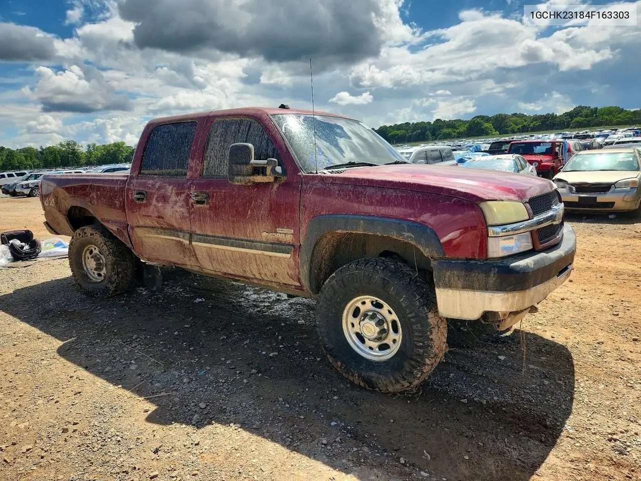 2004 Chevrolet Silverado K2500 Heavy Duty VIN: 1GCHK23184F163303 Lot: 61225286