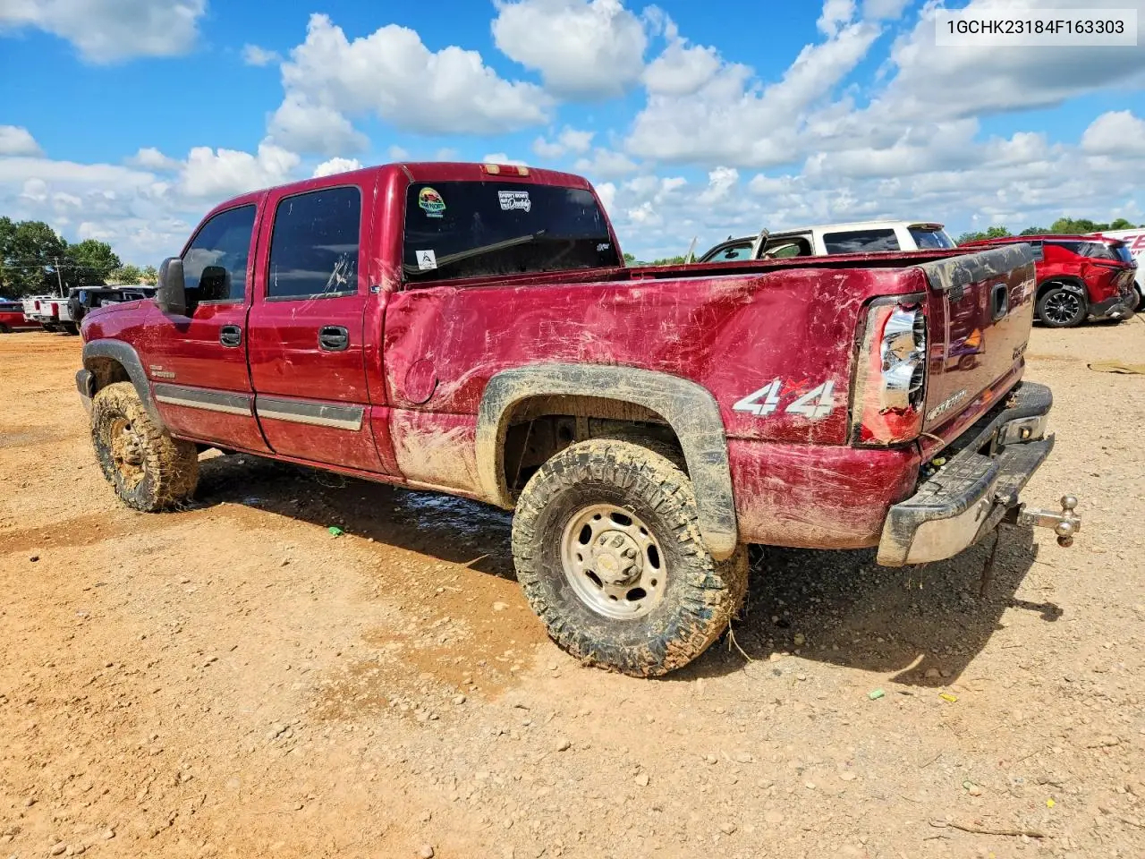 2004 Chevrolet Silverado K2500 Heavy Duty VIN: 1GCHK23184F163303 Lot: 61225286