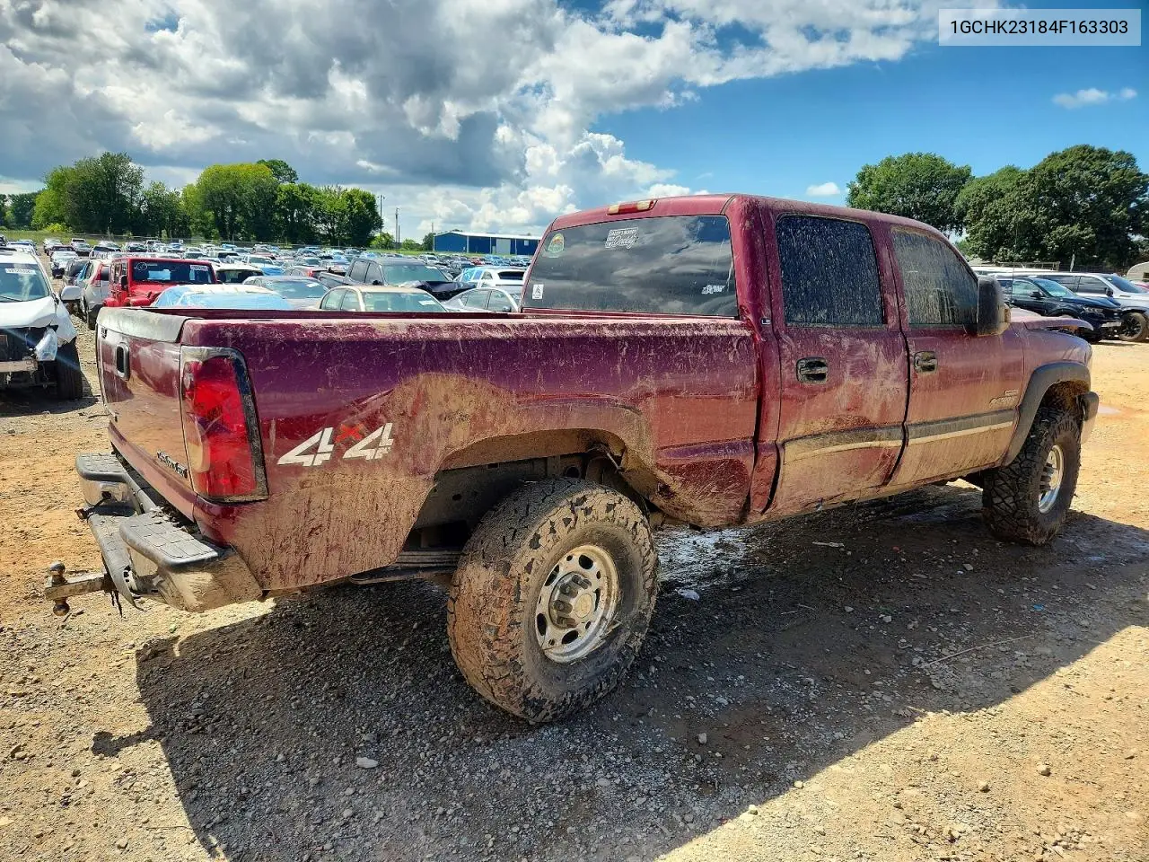 2004 Chevrolet Silverado K2500 Heavy Duty VIN: 1GCHK23184F163303 Lot: 61225286