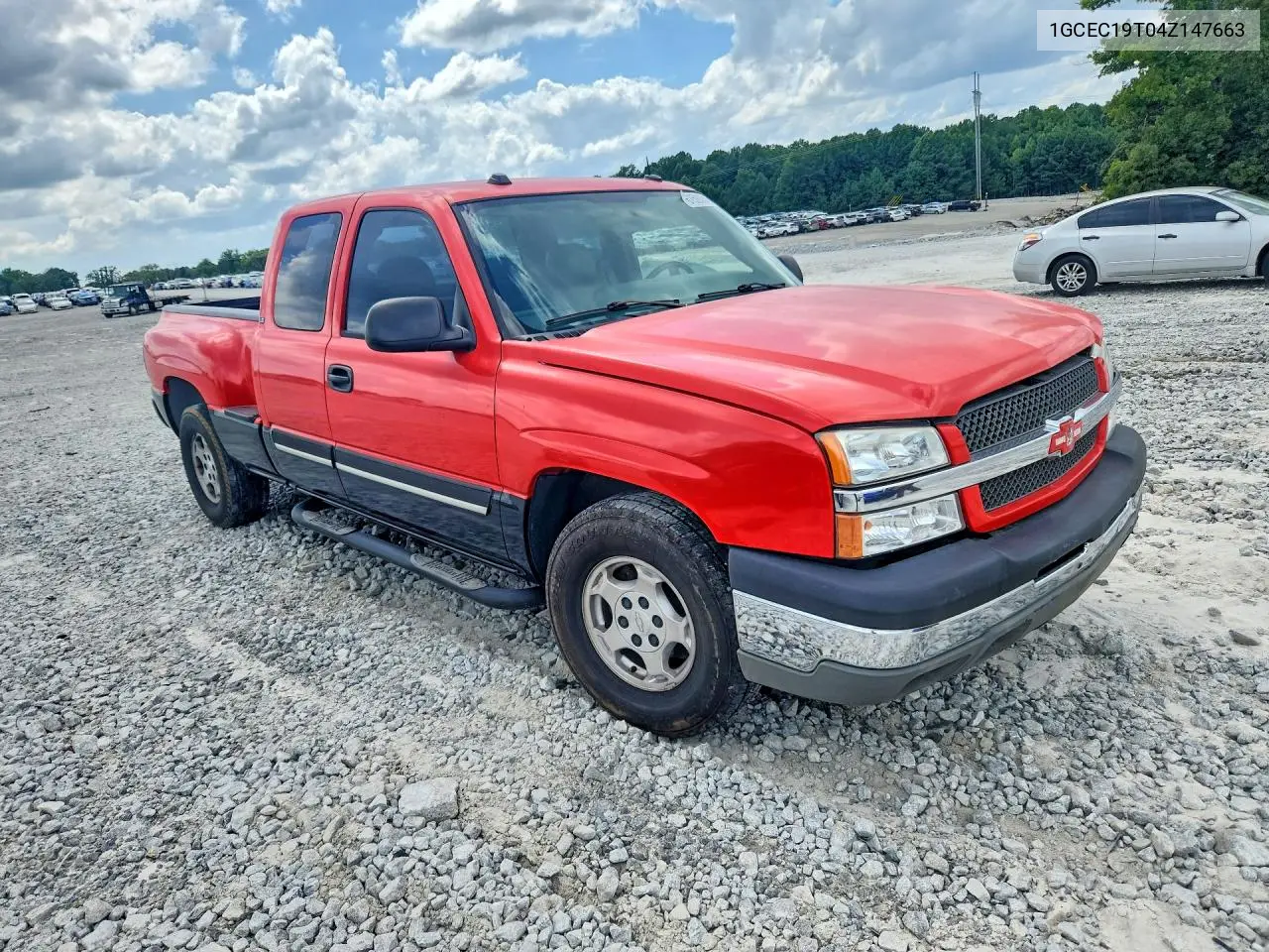2004 Chevrolet Silverado C1500 VIN: 1GCEC19T04Z147663 Lot: 61595016