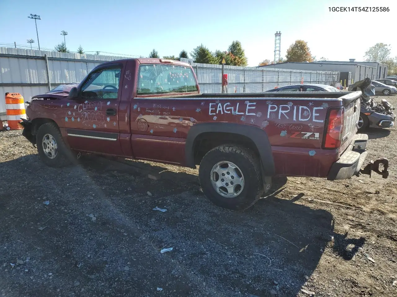 1GCEK14T54Z125586 2004 Chevrolet Silverado K1500
