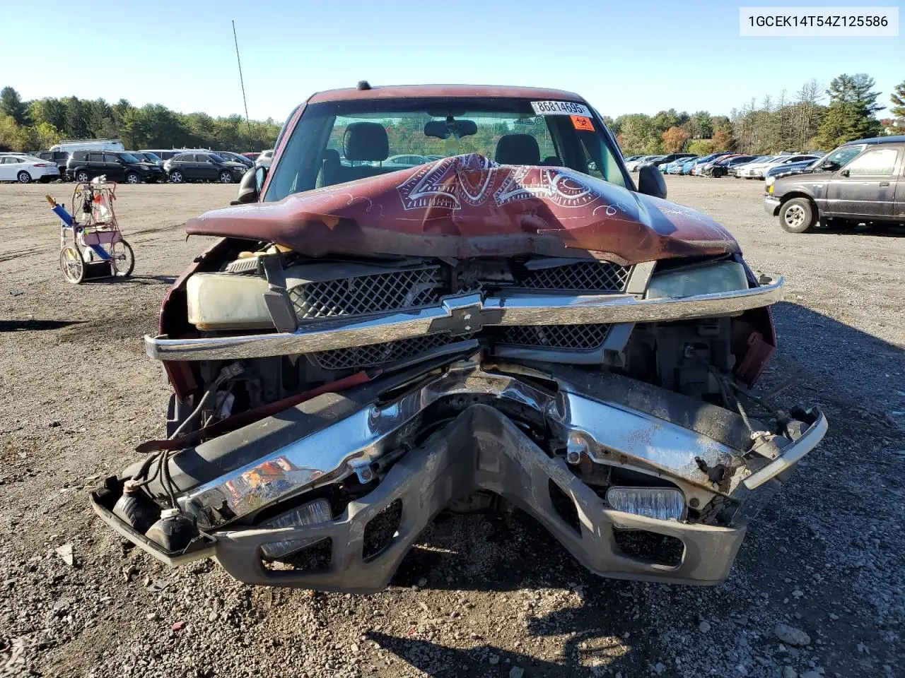 1GCEK14T54Z125586 2004 Chevrolet Silverado K1500