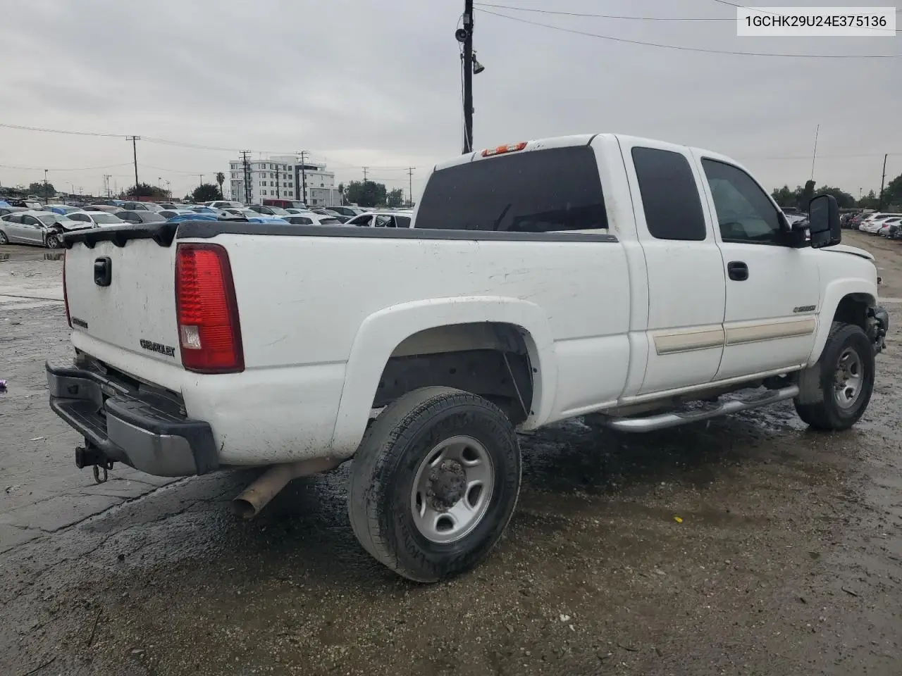 1GCHK29U24E375136 2004 Chevrolet Silverado K2500 Heavy Duty