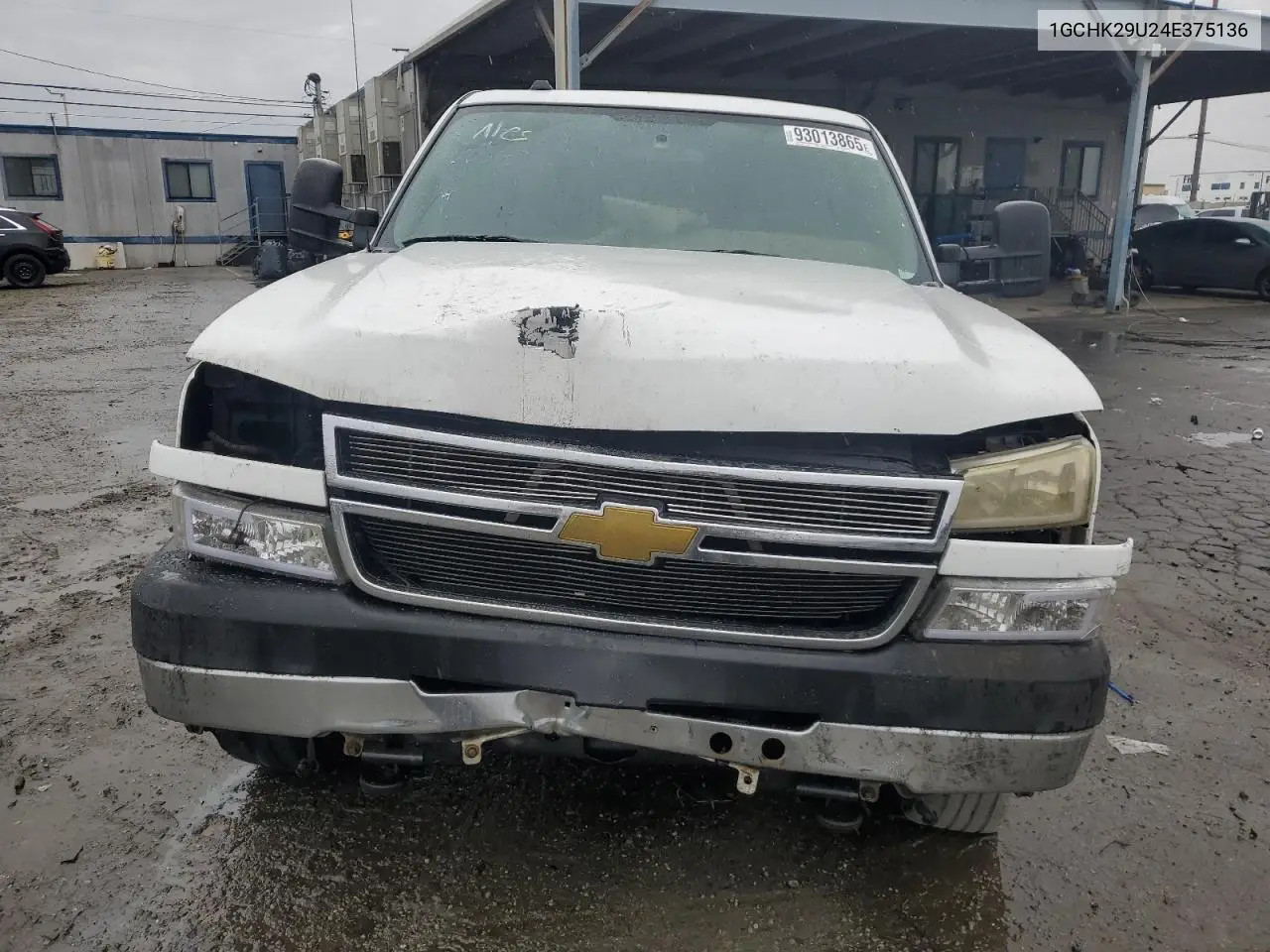 1GCHK29U24E375136 2004 Chevrolet Silverado K2500 Heavy Duty