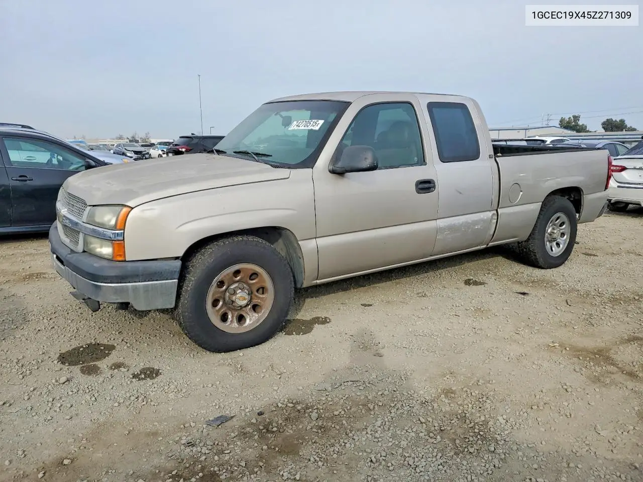 2005 Chevrolet Silverado C1500 VIN: 1GCEC19X45Z271309 Lot: 74270515