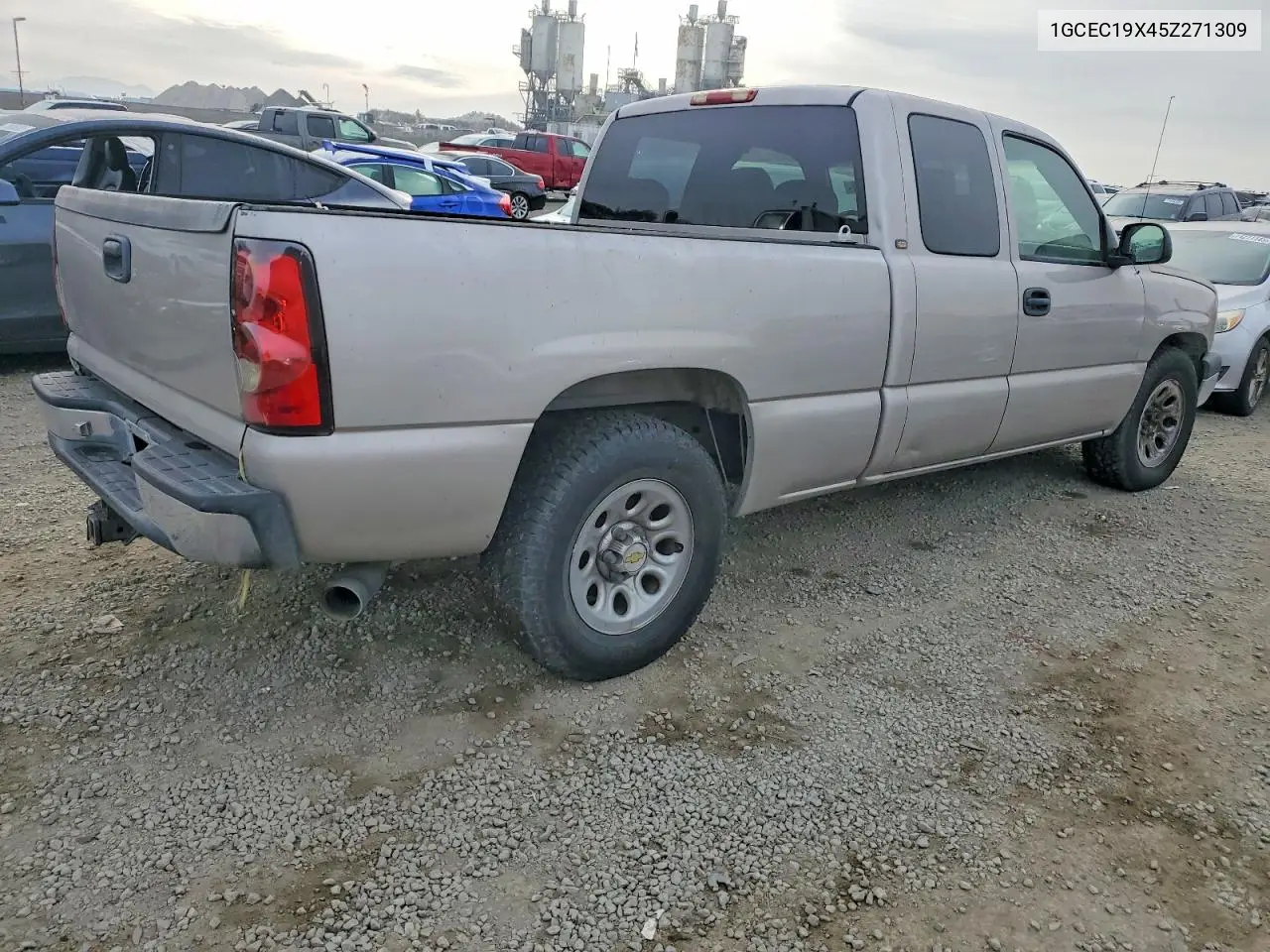 2005 Chevrolet Silverado C1500 VIN: 1GCEC19X45Z271309 Lot: 74270515