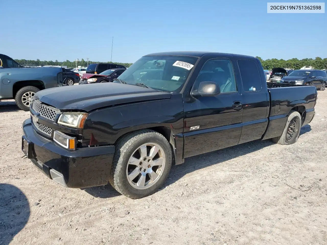 2GCEK19N751362598 2005 Chevrolet Silverado Ss
