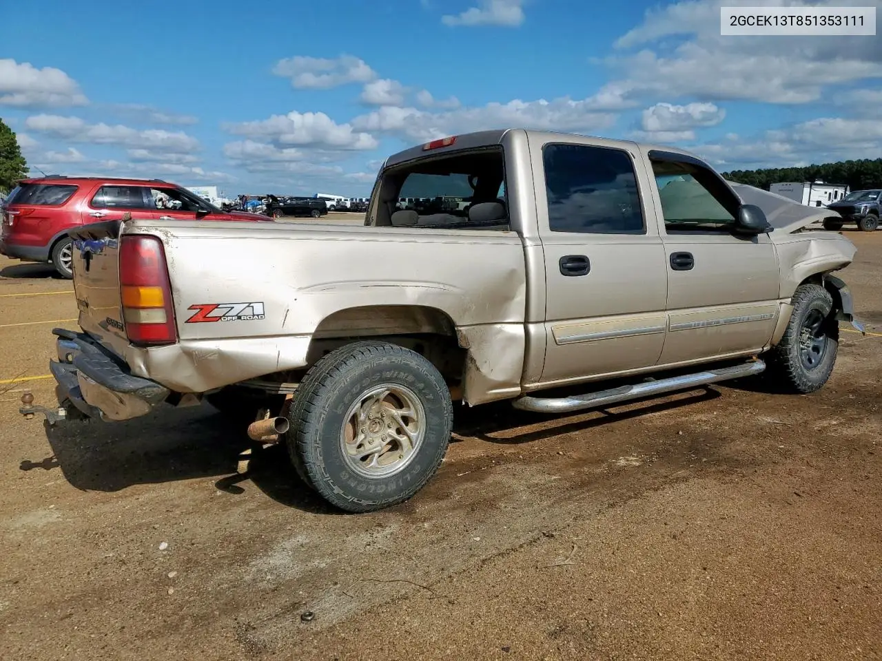 2GCEK13T851353111 2005 Chevrolet Silverado K1500