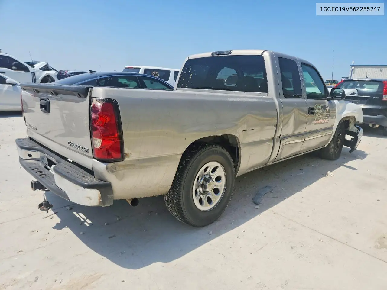 1GCEC19V56Z255247 2006 Chevrolet Silverado C1500