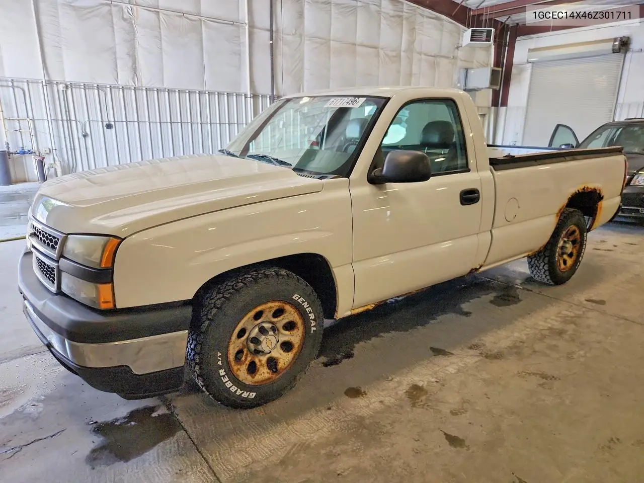 2006 Chevrolet Silverado C1500 VIN: 1GCEC14X46Z301711 Lot: 61717496