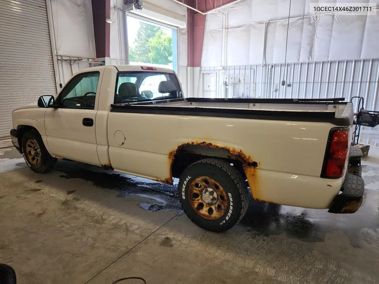 2006 Chevrolet Silverado C1500 VIN: 1GCEC14X46Z301711 Lot: 61717496
