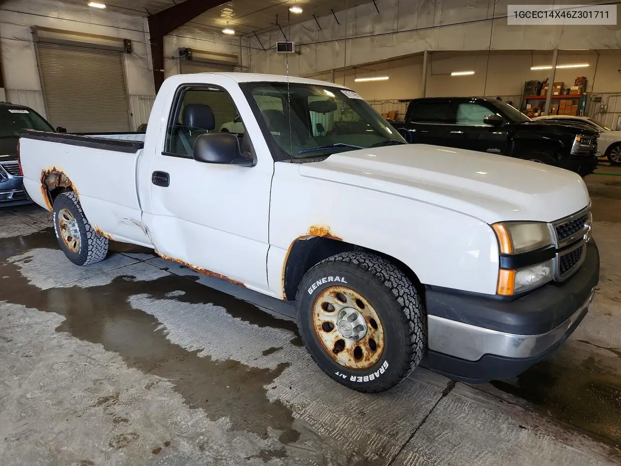 2006 Chevrolet Silverado C1500 VIN: 1GCEC14X46Z301711 Lot: 61717496