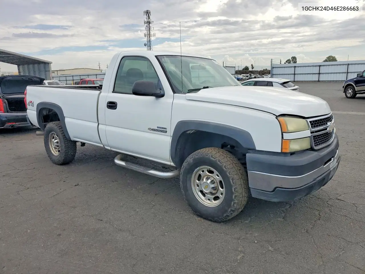 2006 Chevrolet Silverado K2500 Heavy Duty VIN: 1GCHK24D46E286663 Lot: 61738866