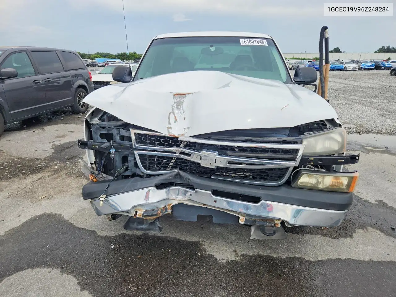 2006 Chevrolet Silverado C1500 VIN: 1GCEC19V96Z248284 Lot: 61801846