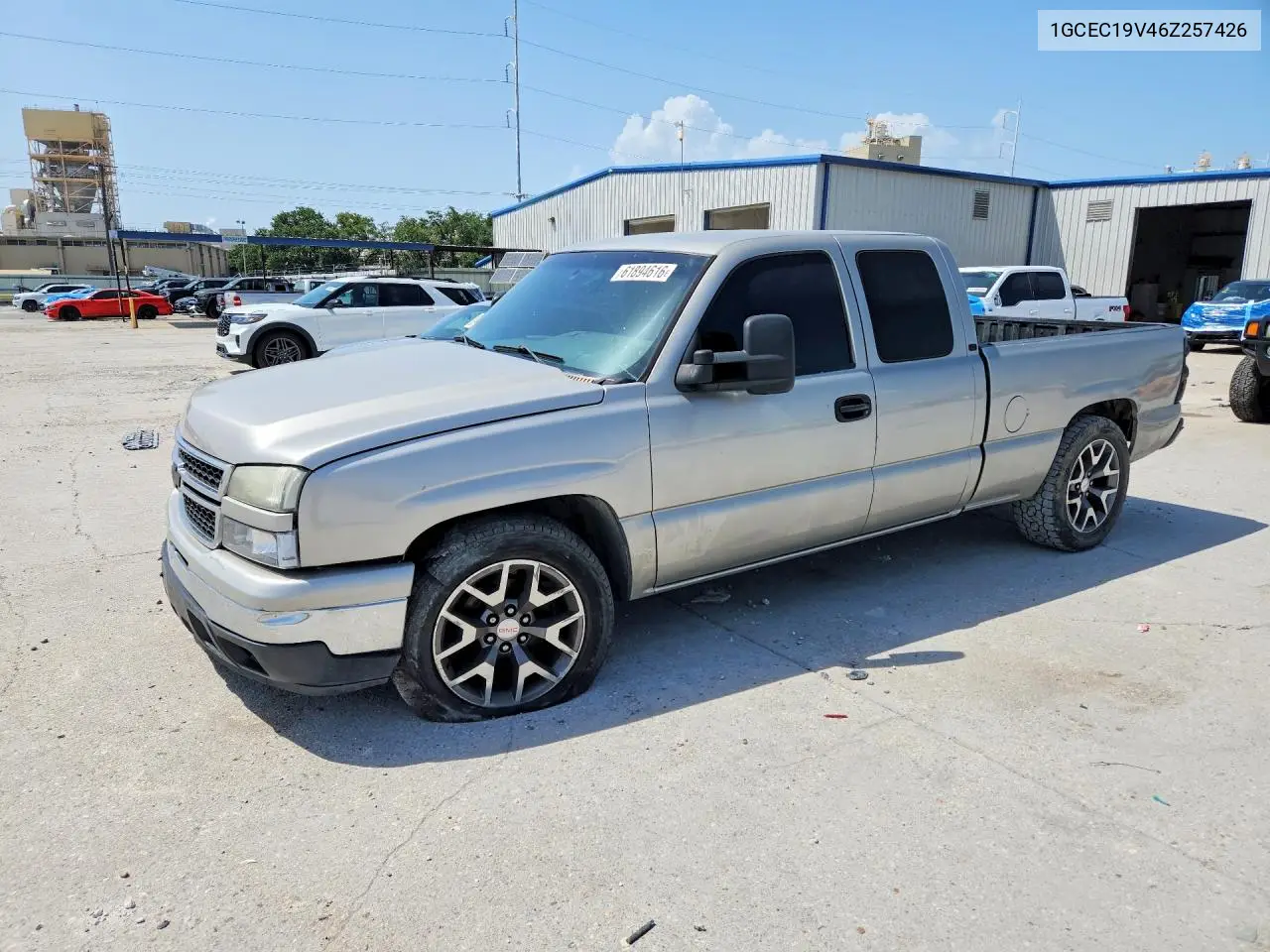 2006 Chevrolet Silverado C1500 VIN: 1GCEC19V46Z257426 Lot: 61894616