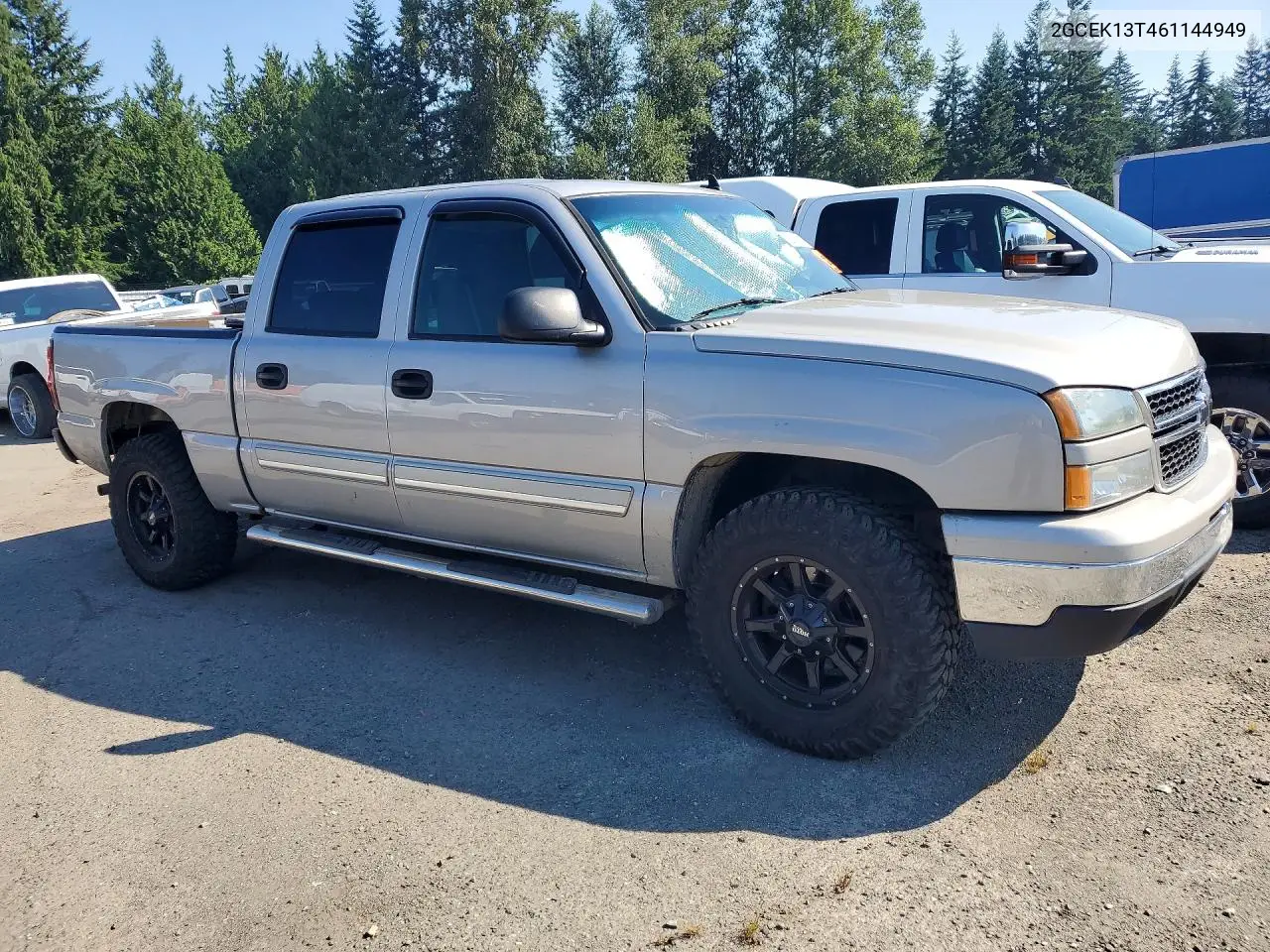2006 Chevrolet Silverado K1500 VIN: 2GCEK13T461144949 Lot: 62080006
