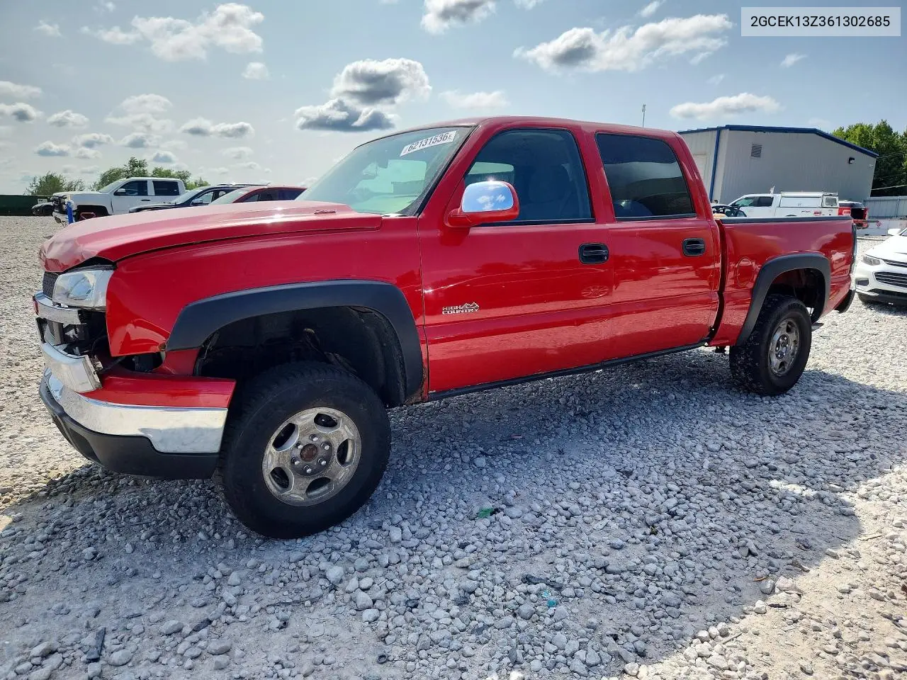 2006 Chevrolet Silverado K1500 VIN: 2GCEK13Z361302685 Lot: 62131536