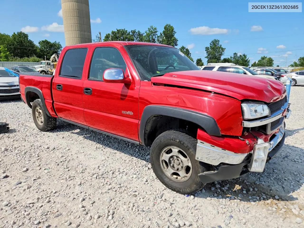 2006 Chevrolet Silverado K1500 VIN: 2GCEK13Z361302685 Lot: 62131536