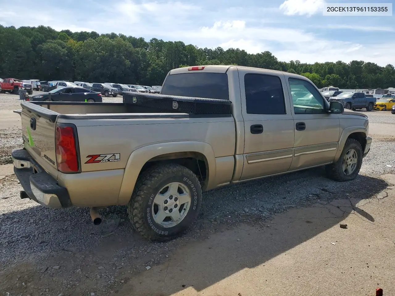 2006 Chevrolet Silverado K1500 VIN: 2GCEK13T961153355 Lot: 62299086