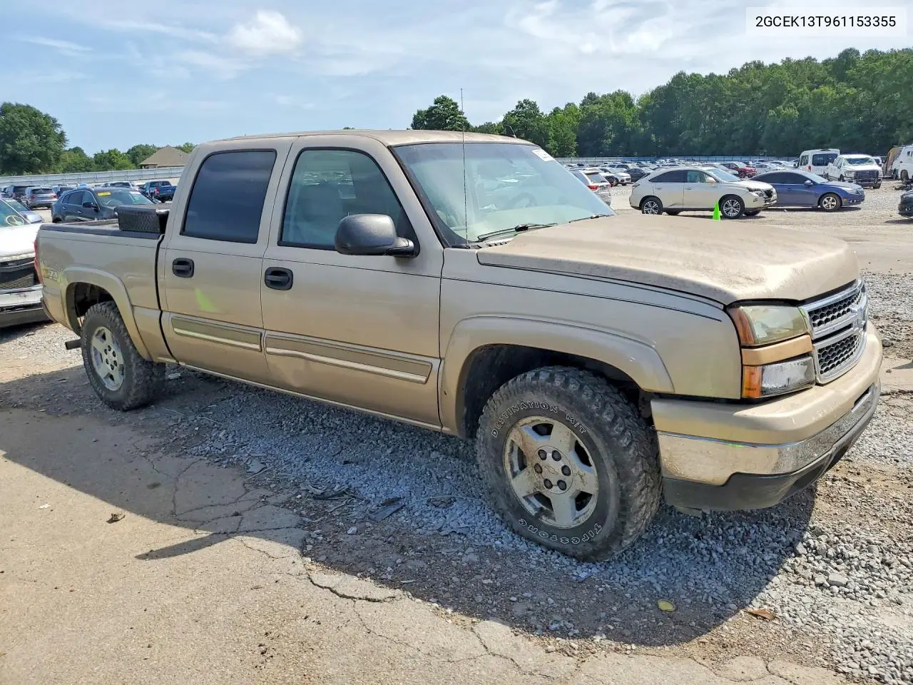 2006 Chevrolet Silverado K1500 VIN: 2GCEK13T961153355 Lot: 62299086